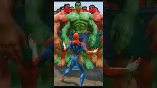 Spiderman or hulk power 🕷️ #spoderman🤫 #comedy #viralshorts #sad #hulk #powerfulman