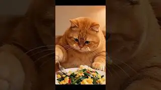 Ai cat videos for kids #shorts #cats #funny #cooking