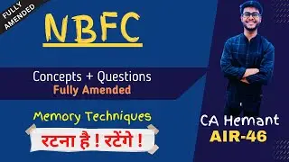 NBFC Audit Nov 23 | CA Final Revision Cum Fastrack