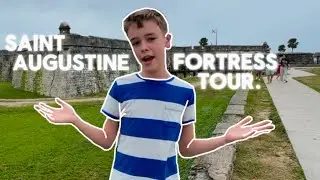 This is the OLDEST Fortress in ALL of North America! ￼ (Castillo de San Marcos)