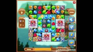 5986 уровень в игре Сокровища Пиратов.