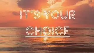 Being Poor Is A Choice - My Story