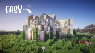 Greenhouse Minecraft Building Tutorial | Relaxing Gameplay