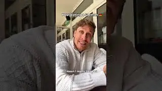 Как они могут встречаться в таком виде? #германия #смешно #комедия #свидания #от первого лица #пара