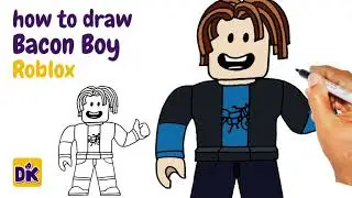 How To Draw Roblox Bacon Boy #roblox #robloxbaconhair #baconroblox
