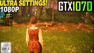 A Plague Tale Innocence GTX 1070 - 1080p Ultra,