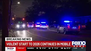 Violent start to 2026 continues in Mobile
