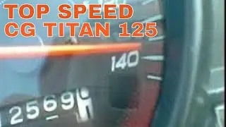 TOP SPEED HONDA TITAN 125 ANO 2004