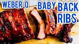 WEBER Q1200 BABY BACK RIBS
