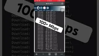 Speed test di terminal jos 100+ Mbps #openwrt #openclash #speedtest #wifi #modem #ookla #modemwifi