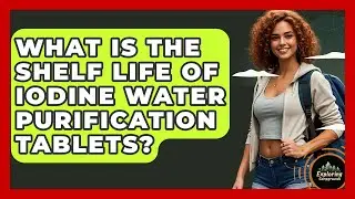 What Is The Shelf Life Of Iodine Water Purification Tablets? - Exploring Campgrounds