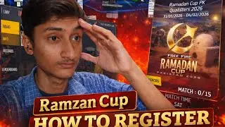 Free Fire Ramadan Cup Registration Full Guide | Step by Step Process 🔥