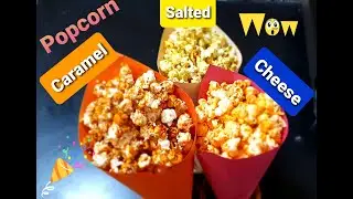 Homemade popcorn Theatre style