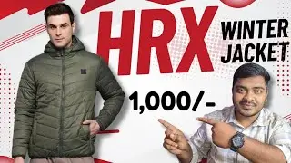 Best Winter Jacket Under 1000/- 💥 HRX Winter Jacket Review 