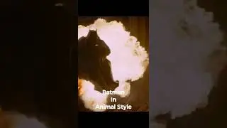 Batman in Animal Style #animal #sandeepreddyvanga #ranbirkapoor #movie #dc #batman #trending