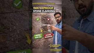 Water Repellent Coating on Stone Cladding | Prevent Wall Bubbling & Hidden Leakage