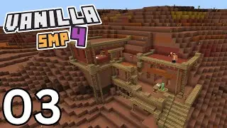 Minecraft Vanilla SMP 4: Ep. 3 - The Base Grows!
