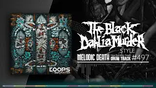Melodic Death Metal Drum Track / The Black Dahlia Murder Style / 210 bpm