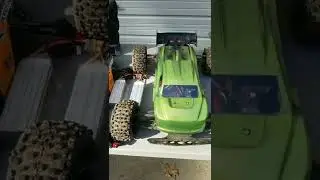 Arrma and Corally out for hardcore Sunday bash #shorts #shortvideo #rc #arrmakraton8s #teamcorally