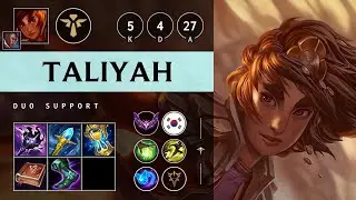 Taliyah Support vs Gragas - KR Master Patch 25.10