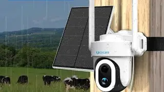 Telecamera con SIM 4G Esterno con 14 Luci 4MP Telecamera 4G Senza Fili con Pannello Solare
