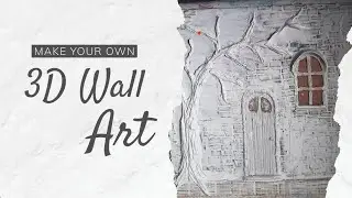 Stunning Wall Art with Air Dry Clay! अपने घर को सजाएं: एयर ड्राई क्ले से अद्भुत वॉल आर्ट!