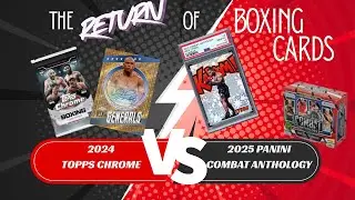 The Fight for the Hobby: Topps Chrome Boxing vs Panini Combat Anthology