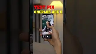 Test pin Oneplus Ace 5  #showroom123 #tiemdienthoaiquangngai #oneplusace5 #shorts