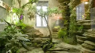 Cascade artificielle interieur avec les &eacute;tapes de fabrication - شلال اصطناعي داخلي مع مراحل إنشاء