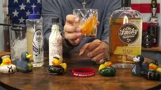 PVT Henry Bordner - Ole Smoky Peach Whiskey Old Fashioned