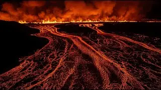 First Snow Of The Season For Many - Seventh Eruption on Iceland&rsquo;s Reykjanes Peninsula in 12 Months