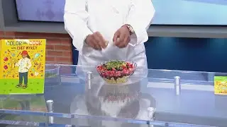 Chef Wykey's fun, kid-friendly recipes and coloring book the whole family will love