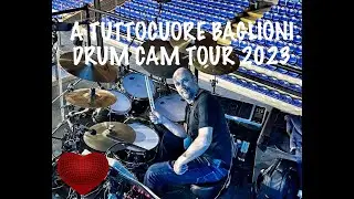 Stefano Pisetta A tutto Cuore Baglioni mix drum cam #claudiobaglioni #atuttocuore #drumcam
