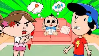 O Mike foi bab&aacute; por um dia... e deu MUITO ruim! | As Aventuras de Mike
