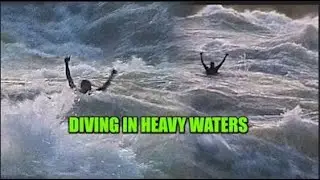Diving in Itanda falls one of the biggest falls on R  Nile in Jinja city