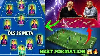 DLS 26 Best Formation 🔥 Win Every Match | Pro Tactics Explained