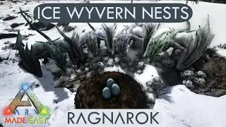✨Easy✨ Ice Wyvern ❄ Nest Locations | Ragnarok | ARK: Made Easy