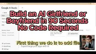 Build Your Own AI Girlfriend/Boyfriend in 90 Seconds (100% FREE - No Coding)
