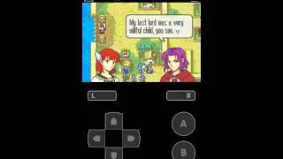 Fire Emblem Erk and Priscilla support conversation