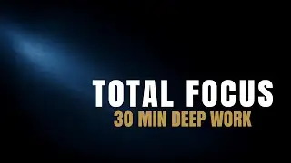 30 Minute Study Timer with Rain Sounds & Calm Music | Concentration Aid