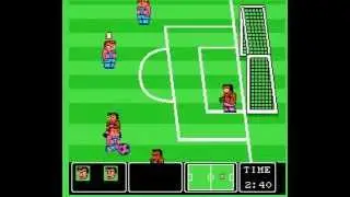 Nintendo World Cup NES Gameplay  (soccer/futbol)