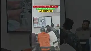 Plc programming training Institute #plctraining #scada #youtubeshorts #shorts #electrical #plc #hmi