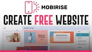 How To Create A FREE Website With Mobirise (FREE Website 2025)