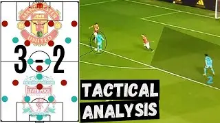 Manchester United 3 - 2 Liverpool Tactical Analysis FA Cup Fourth Round