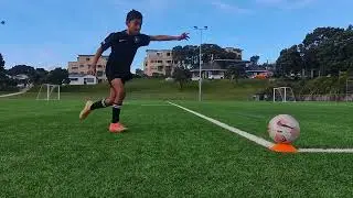 🔥⚽Learn to Strike With POWER! 💥⚽ | Kids Football Shooting Tutorial #soccertraining #footballtraining