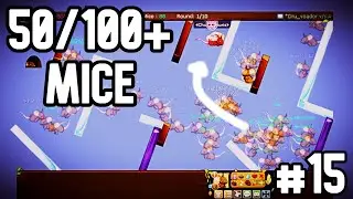 Racing Gameplay #15 (50/100+ Mice) [BURLAS] || Transformice