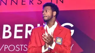 Isaiah Jackson CVTC Student wins 3rd places at SkillsUSA Barber competition