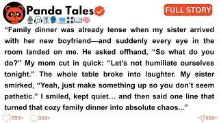 [Full Story] Family dinner was already tense when my sister arrived with her new boyfriend&mdash;and...