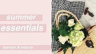 Summer Style Essentials 2017: Fashion and Beauty Favorites | Chic &Eacute;thique