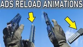 COD Modern Warfare - All ADS Reload Animations With Extended Mags